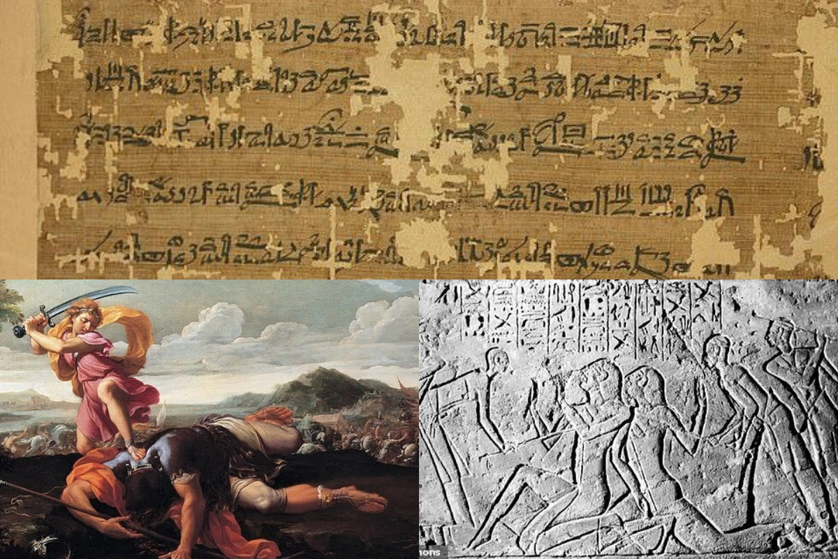 В египетском папирусе нашли рассказы о библейских великанах-ФОТО