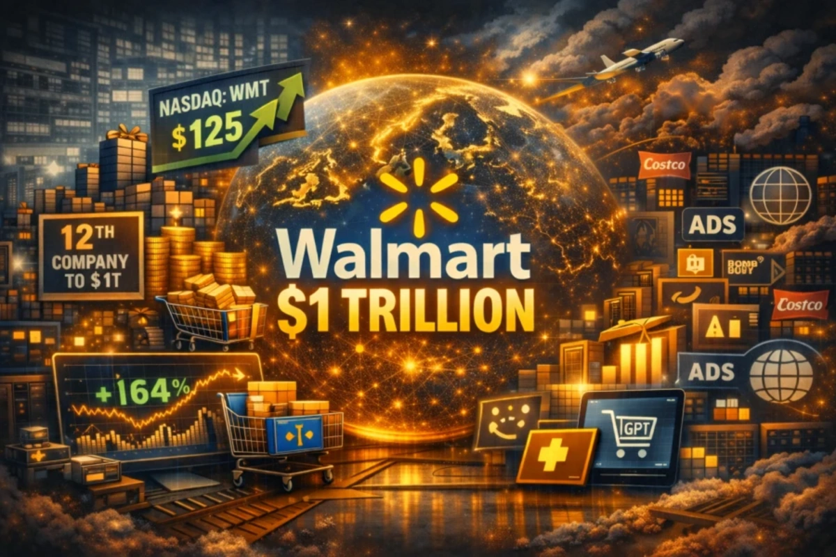 Капитализация Walmart впервые в истории превысила 1 трлн долларов