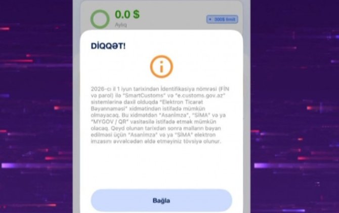 Xaricdən məhsul sifarişlərində bəyənnamə şərtlərindəki dəyişiklik nədən ibarətdir? - VİDEO
