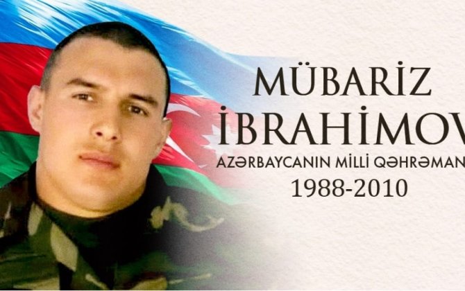 Bu gün Azərbaycanın Milli Qəhrəmanı Mübariz İbrahimovun doğum günüdür