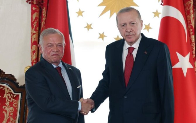 İordaniya Kralı II Abdullah Türkiyədə səfərdədir