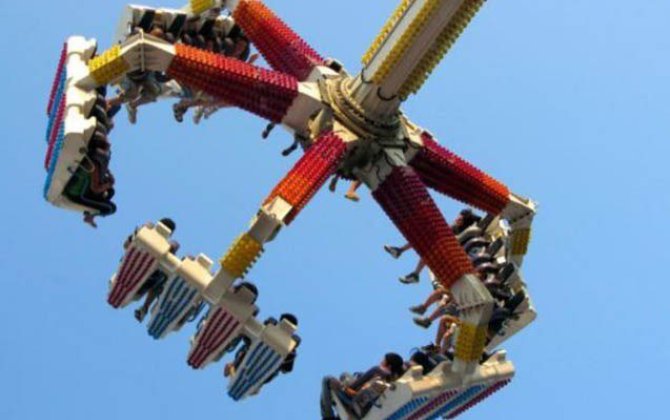 İnsanlarla dolu attraksion uçdu, ölən və yaralılar var - ANBAAN VİDEO