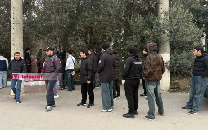 “Qarabağ” azarkeşləri “Neftçi” ilə matça buraxılmadı - Fotolar