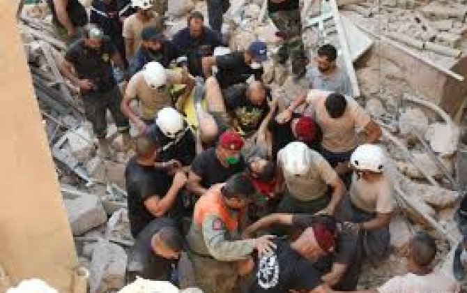 В Ливане при обрушении пятиэтажного дома погибли шесть человек