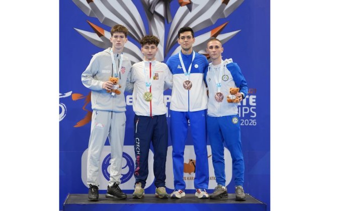 Азербайджанские каратисты завоевали медали на чемпионате Европы-(ФОТО)