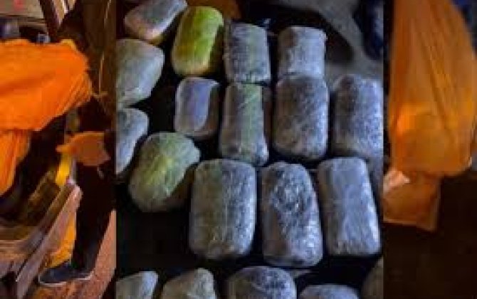 В Азербайджане изъято 21 кг наркотиков, задержаны двое подозреваемых