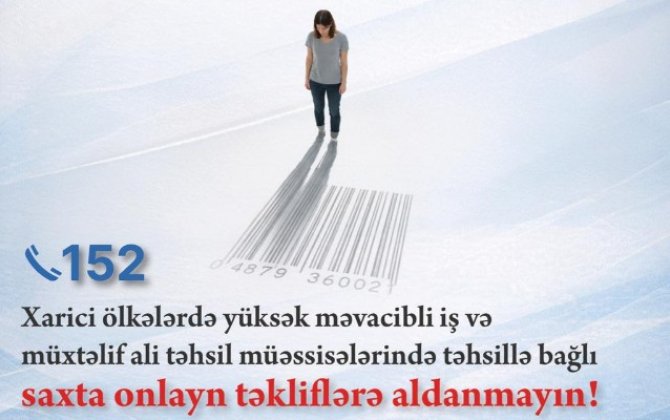 İnsan alverinin qurbanına çevrilməmək üçün diqqətli ol! - DİN-dən müraciət (VİDEO)