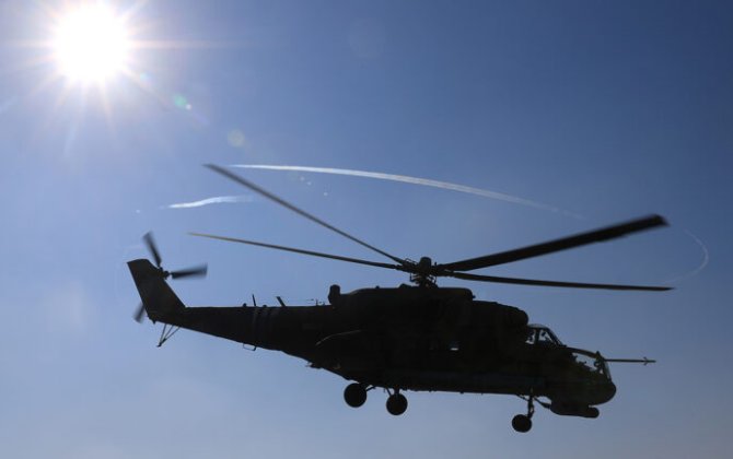 В Украине сообщили о крушении вертолета Ми-24