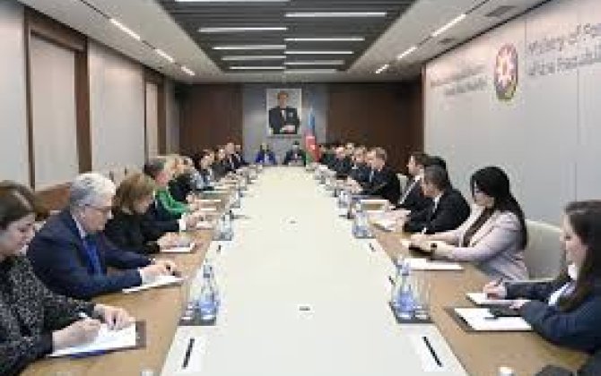 Байрамов принял делегацию США