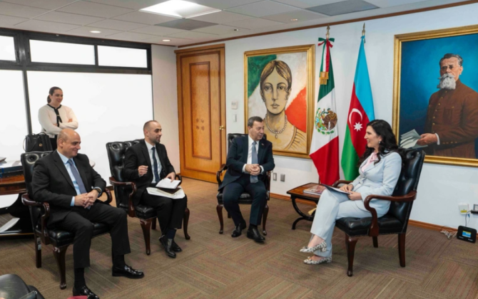 Azərbaycan və Meksika deputatları əməkdaşlığın möhkəmləndirilməsini müzakirə edib - FOTO