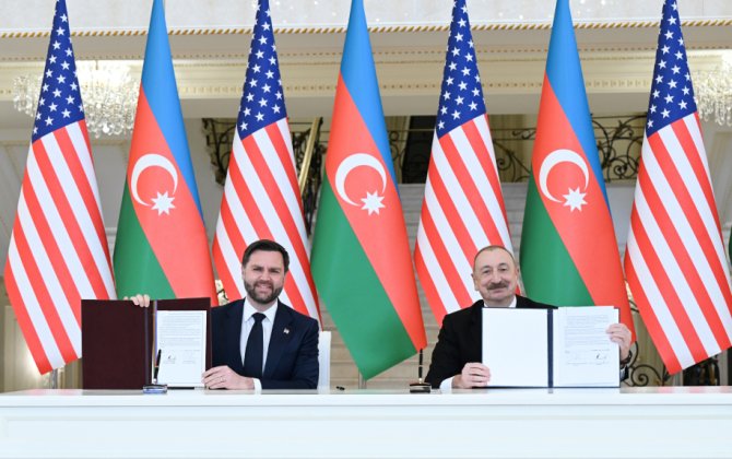 Azərbaycanla ABŞ arasında Strateji Tərəfdaşlıq Xartiyası imzalanıb - FOTO - YENİLƏNİB