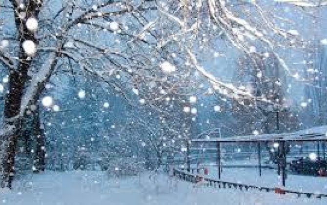 Bəzi bölgələrə qar yağır - FAKTİKİ HAVA