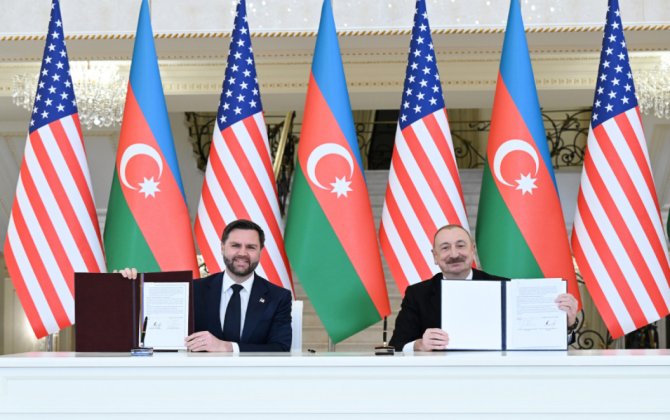 “Strateji Tərəfdaşlıq Xartiyası Cənubi Qafqazda sülh və təhlükəsizliyə tarixi töhfədir”