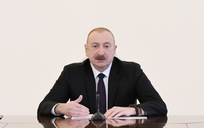 Azərbaycan Prezidenti: Bu ilin yanvar ayında qeyri-neft sənayemiz təqribən 8 faiz artmışdır