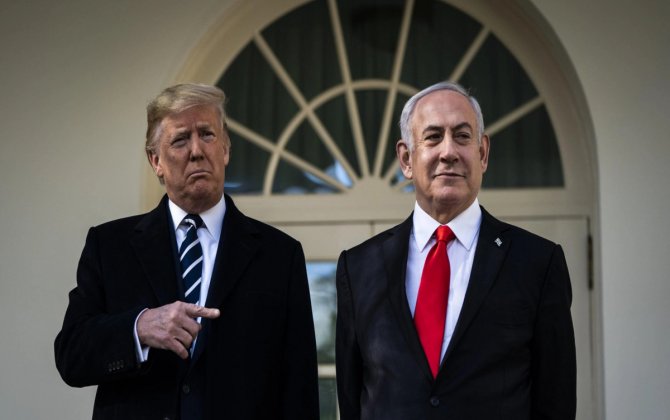 Tramp Netanyahu ilə İran məsələsini müzakirə edir