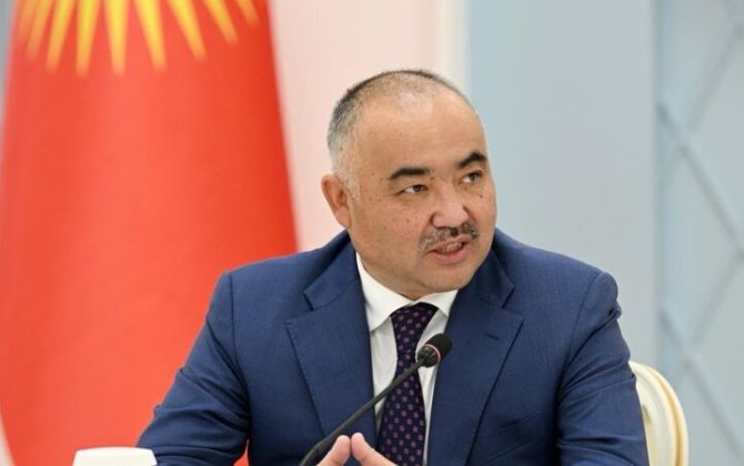 Qırğızıstan parlamentinin spikeri istefa verdi