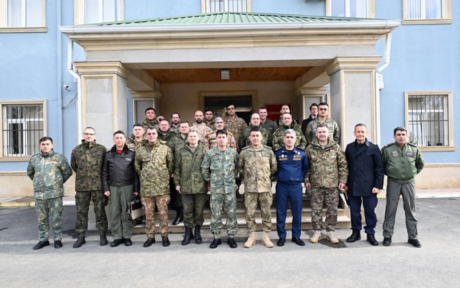 Военные атташе посетили воинскую часть ВВС