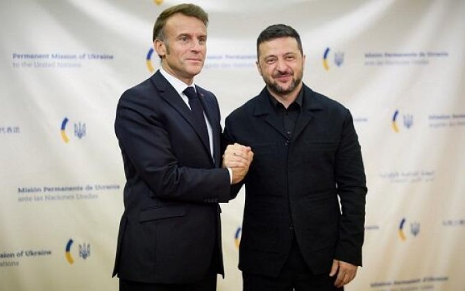 Зеленский встретится с Макроном