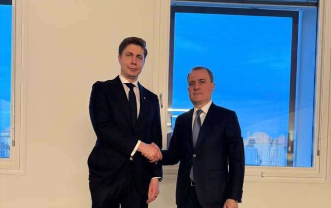 Ceyhun Bayramov Mindauqas Sinkeviçus ilə bir sıra mövzularda fikir mübadiləsi aparıb