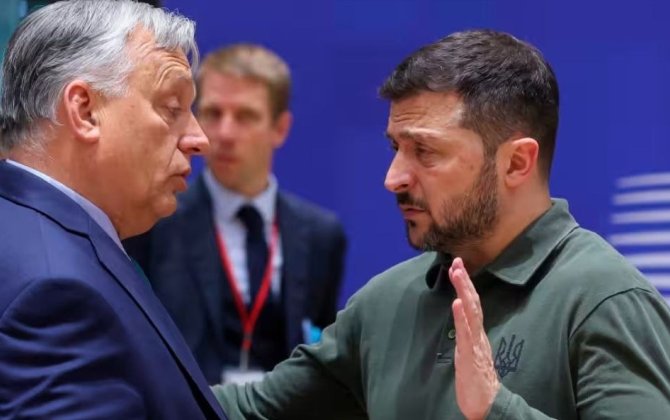 Зеленский посоветовал Орбану думать об армии, а не о животе-ВИДЕО