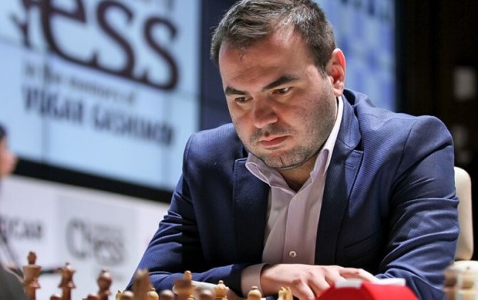 Шахрияр Мамедъяров завоевал победу в 1/4 финала чемпионата Азербайджана по шахматам