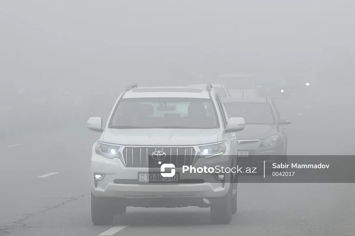 На ряде дорог Азербайджана ожидается ограничение видимости