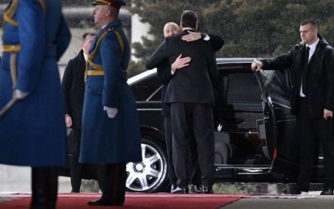 İlham Əliyev Vuçiçlə görüşü ilə bağlı paylaşım etdi