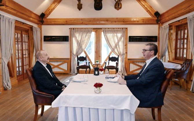 Президенты Азербайджана и Сербии приняли участие в неофициальном завтраке-ФОТО