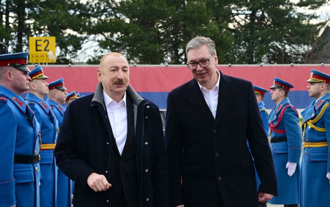 Завершился визит президента Ильхама Алиева в Сербию-ФОТО