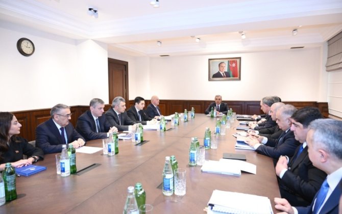 Состоялось заседание Комиссии по борьбе с коррупцией Азербайджанской Республики-ФОТО