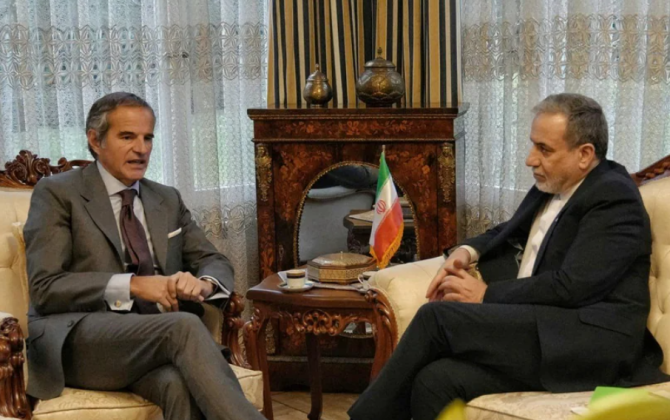 İranın XİN rəhbəri və Rafael Qrossi ABŞ ilə nüvə danışıqlarını müzakirə ediblər