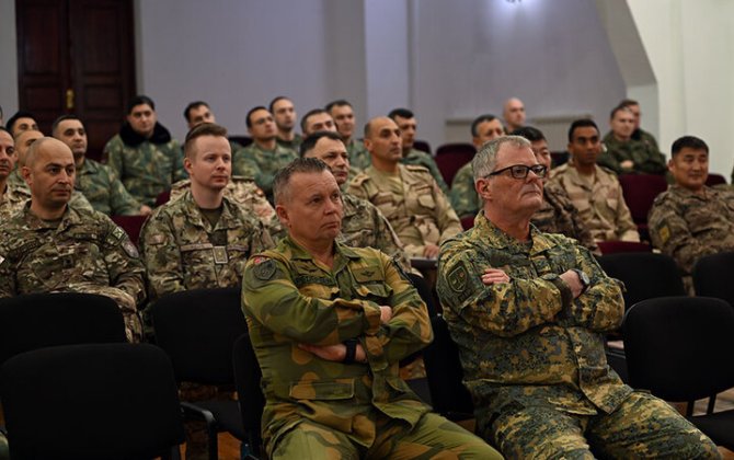 Bakıda NATO-nun təlim kursu keçirilir - FOTO