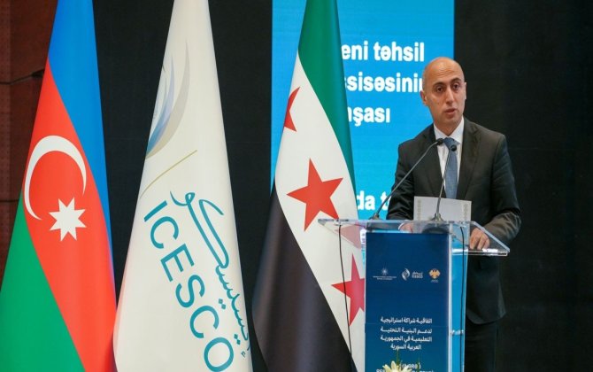 Azərbaycan Suriyada dağıdılmış məktəblərin tikintisi və təmirinə dəstək göstərəcək - FOTO