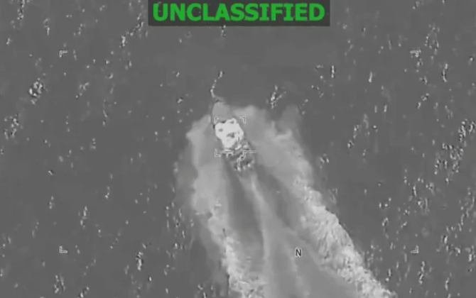 ABŞ narkotacirlərə aid gəmilərə zərbə endirib, 11 nəfər ölüb