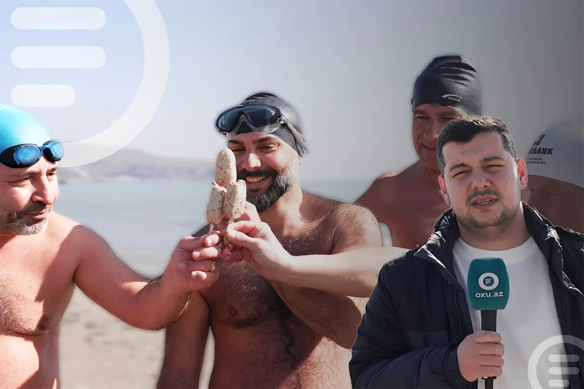 Şıx çimərliyində 