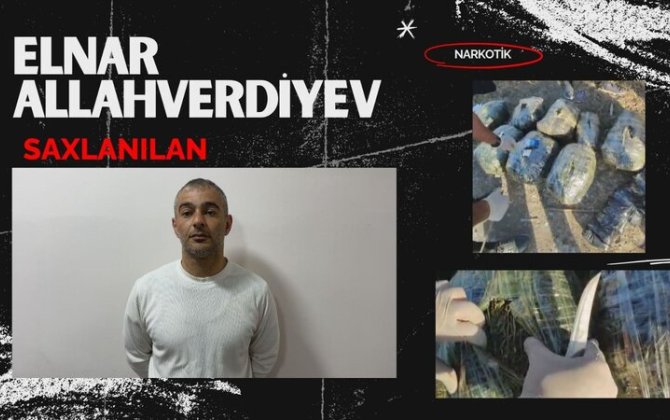 Qaxda keçmiş məhkum külli miqdarda narkotiklə ƏLƏ KEÇDİ - VİDEO