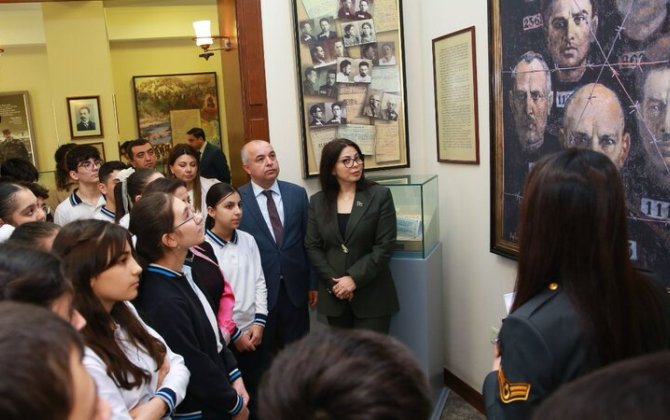 Hərbi Prokurorluqdakı Soyqırımı Memorial Muzeyi ziyarət edildi - FOTO