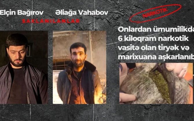 Sosial şəbəkələrdə narkotik vasitələr satan şəxslər saxlanıldı - VİDEO