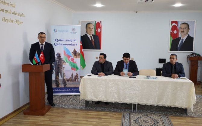 Gənclər Mərkəzi İsmayıllı rayonunda tədbir keçirdi - FOTOLAR