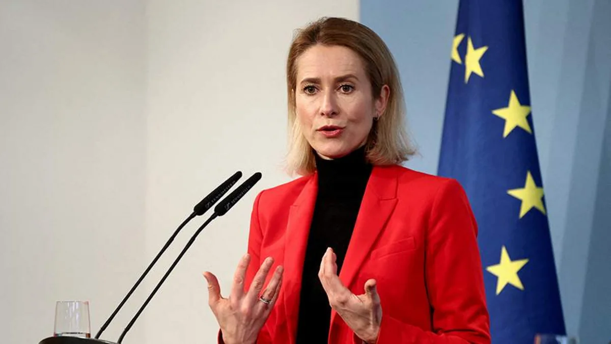 Kaya Kallas Rusiyaya qarşı TƏLƏBLƏR SƏNƏDİNİ təqdim etdi