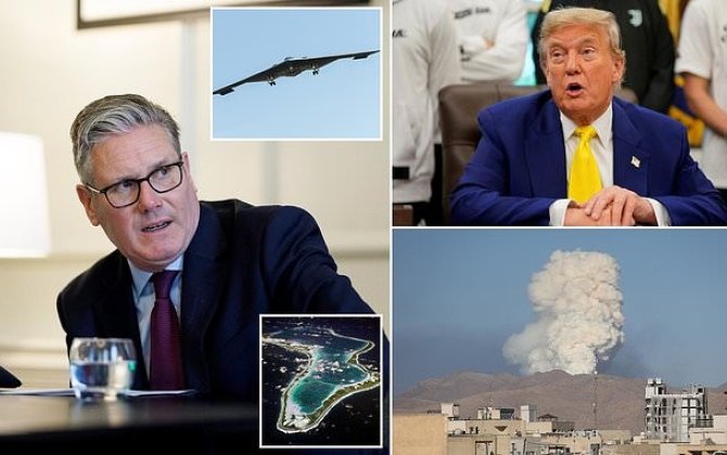 Starmer Trampın İrana hücumla bağlı bu xahişini yerinə yetirmədi...