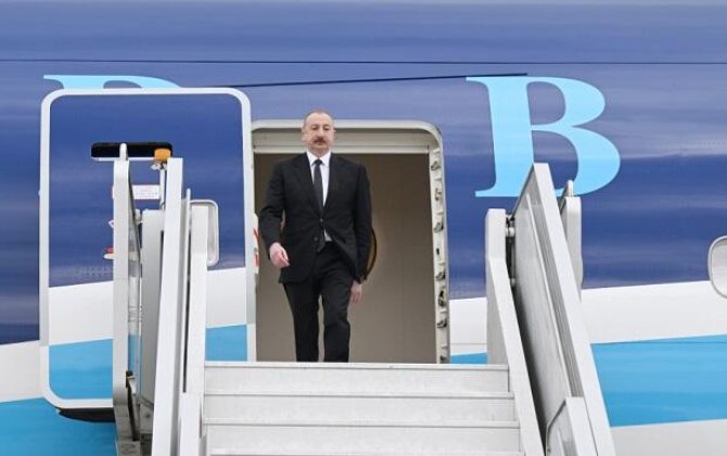 Завершился визит Ильхама Алиева в США