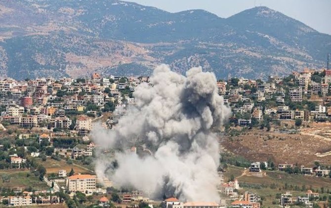 İsrail Livanın şərqində “Hizbullah”ın komanda mərkəzinə zərbə endirib