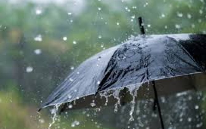 В воскресенье в Азербайджане ожидаются кратковременные дожди