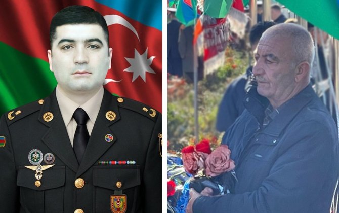 Şəhid mayor Asiman Əliyevin atası vəfat etdi