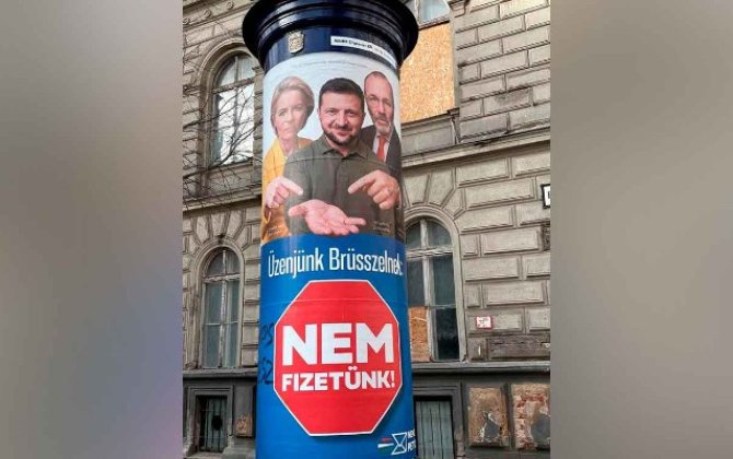 Brüsselə Zelenskinin bu fotosu ilə etiraz etdilər