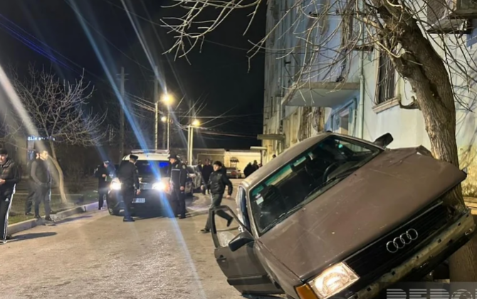 Kürdəmirdə qəza - xəsarət alanlar var - FOTO