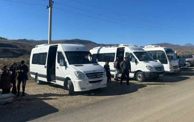 Ağdərənin 4 kəndinə köç karvanları yola salındı