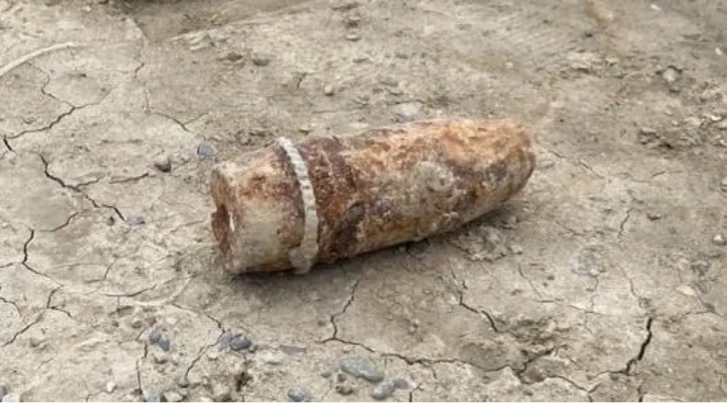 В центре Сумгайыта обнаружен артиллерийский снаряд