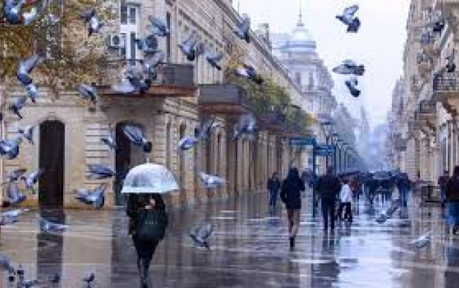 Sabah Bakıya yağış, bəzi rayonlara qar yağacaq - PROQNOZ